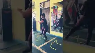 Mini hurdles workout|| Neha Kashyap||Martial arts & fitness Coach..  #shorts #youtube #sportslover