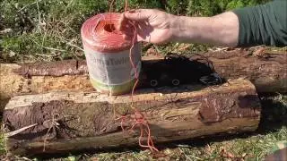 VERY STRONG ULTRA CHEAP CORDAGE OR TWINE FOR THE OUTDOORS, BUSHCRAFT, SURVIVAL ETC