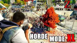 1,000,000 ZOMBIE HORDES! - Horde Mode XL - World War Z: Aftermath