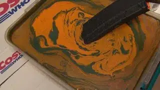 Cheap Hydro Dip Test Custom AR15 Magazine Camo Paint Fail ?