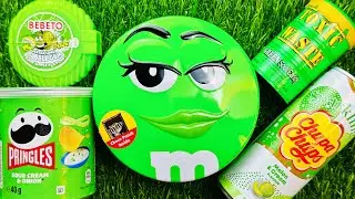 ASMR Sweet Sounds | Unpacking Rainbow Candy & M&M&rsquo;s Box Fun 🍭