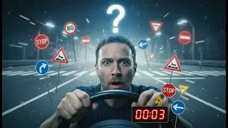 Only 1% Can Pass International Driving License Test!🚦Road Signs, Turn Signals & Driving Rules Quiz