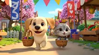 &ldquo;Milo and Luna go to the market together.&rdquo;