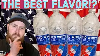 Clear American Water® New RED WHITE & BLUE POP💧Review!
