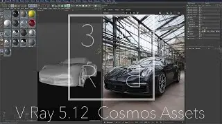 V-Ray5.12 for Cinema4D - Cosmos Assets Browser