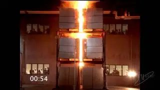 VIDEO (1 of 3): Fire Hazard of Lithium-ion Batteries in Warehouse Storage