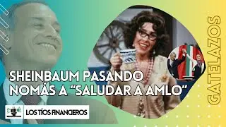 Sheinbaum fue a Palacio &ldquo;a saludar&rdquo; a AMLO | #Gatelazos