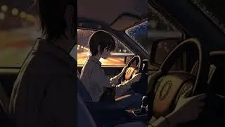 Rainy Night Drive Healing 🌧️ POV Anime Lofi to Melt Stress Away