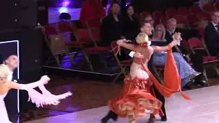 Blackpool Dance Festival Professional Ballroom 2024 Dusan Dragovic Valeria Agikyan Viennese Waltz