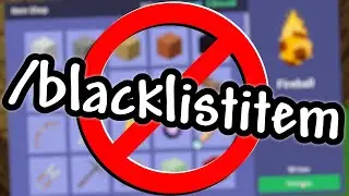 /blacklistitem | The New Bedwars Custom Match Command! (Roblox)