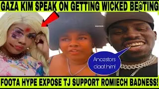 BREAKIN! GAZA KIM Blast ROMIECH & EXPOSE DEPRESSION FROM &lsquo;PAST BE@TING! Foota Hype BLAST TJ