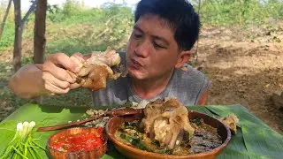 KINAMATISANG MONGO at PAA NG DINO | PAGKAING BUKID | OUTDOOR COOKING I Team AgustinTV