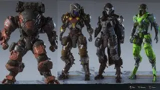 Anthem Icetide Unlockable Masterwok Armor Sets 