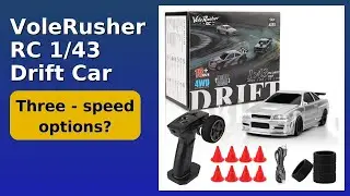 REVIEW (2025): VoleRusher RC 1/43 Drift Car. Features.