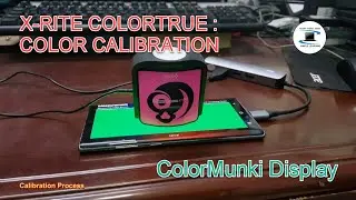 Test Video : How to calibrate the Mobile Phone Screen with ColorTRUE & X-rite Colormunki Display.