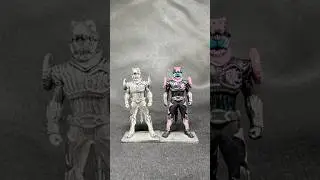 【仮面ライダーゼッツ】フィギュア付きチョコのバイスプチ改造して塗っただけ#shorts #kamenrider #食玩