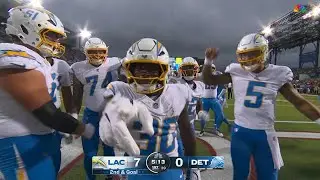 Kimani Vidal Touchdown Run vs. Lions