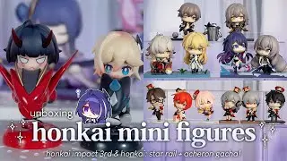 Распаковка фигурок Honkai Impact 3rd и Star Rail + тяги Acheron⚡