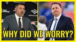 WHY did we worry about Mike Vrabel and Eliot Wolf?