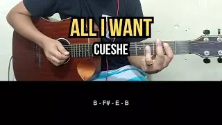 All I Want - Cueshe | Guitar Tutorial