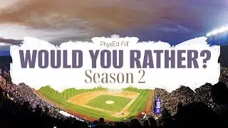 Baseball Questions Would You Rather? Workout! Fun Family Fitness Game | Brain Break