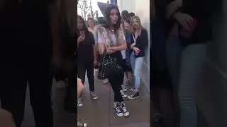 Мэдисон Бир воссоздала свою вирусную стычку с хулиганом! #madisonbeer