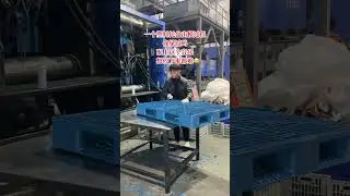 Have you ever seen the whole process of plastic pallet demoulding?