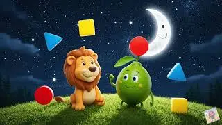 Roar and Roll | Toddler Song About Lion and Lime Best Friends | Learning Colors, Shapes & Friendship