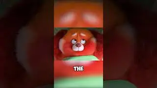Little girl suddenly turns into a red bear #animation#shorts