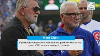 Mike Ditka: 'If you can't respect our national anthem, get the hell out of the country'