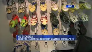 Video of Pro Cleat Dryer hard at work in MLS training. Best football boot dryer!
