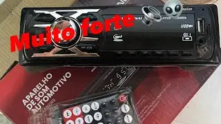 Ganhei um r&aacute;dio para colocar no Goleta 🔉👽ficou muito bom 