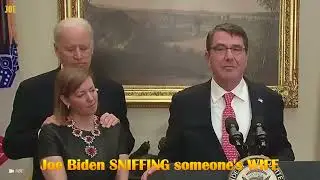 Joe Biden SNIFFING someone's WIFE - World Politics