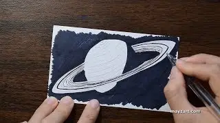 🎵 Ring - Inktober Ink Art Challenge 2019 Day 1 Speed Drawing