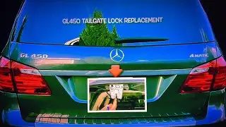 Замена замка крышки багажника Mercedes GL450 (руководство по самостоятельной замене)