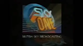 This Is Sky One A Part Of The British Sky Broadcasting Company(1990)