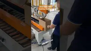 Automatic Box Sealing Machine #sealingmachine #boxpackingmachine #box #sealer #shorts #short