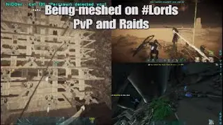 Ark PvP Ps5 #Lords l Being meshed on #Lords