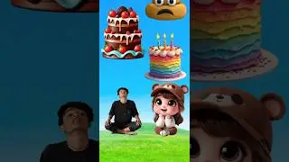 wow cake☺🤣 wait fort the end #shorts #cake #funnyshorts #magic #comedy #viral #birthdaycake #vfx