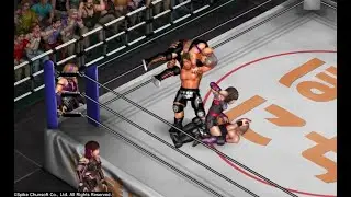 H.O.T vs H.A.T.E. イルミネーションマッチ（オーバー・ザ・トップローブ有り）（ファイプロワールド／PS4版） FIRE PRO WRESTLING WORLD