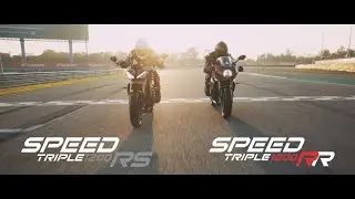 TRIUMPH : SPEED TRIPLE RR / SPEED TRIPLE RS (ON TRACK PERFORMANCE)