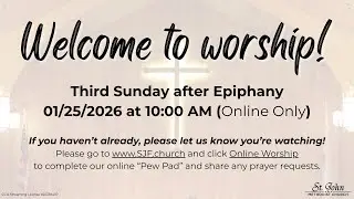 St. John Methodist Church in Florence, AL - 01/25/2026