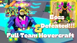 I beat the Boss and got the Legendary Full Team Hovercraft - Roblox Bot Clash