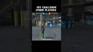 1V3 CHALLENGE CUSTOMS WITH OTHER PLAYERS ☠️ #trending #shorts SUBSCRIBE MY CHANNEL 👀