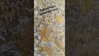 İtalyan boya dekoratif sıva doğal &ccedil;alışmam. Desteklerinizi beklerim bir begeninizi alırım 🙂#keşfet