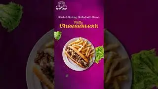 Apna Dera | Ultimate Halal Philly Cheesesteak  |Buffalo, New York| #americanfood #shortfeed #usa