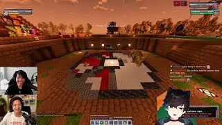 (MULTI POV) Toast and Leslie's epic scrim + Sykkuno's Reaction | Cobblemon Minecraft Server