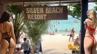 Silver Beach, Koh Samui, Thailand 🏖️ | Crystal Clear Water & Soft White Sand 💦🌴