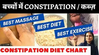 Constipation In Kids| Home Remedies| Constipation Treatment In Hindi