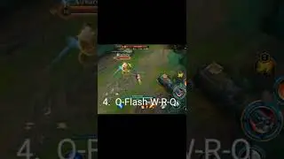 How to do Lee Sin's Combo in WildRift #wildrift #leesincombo #lolmobile